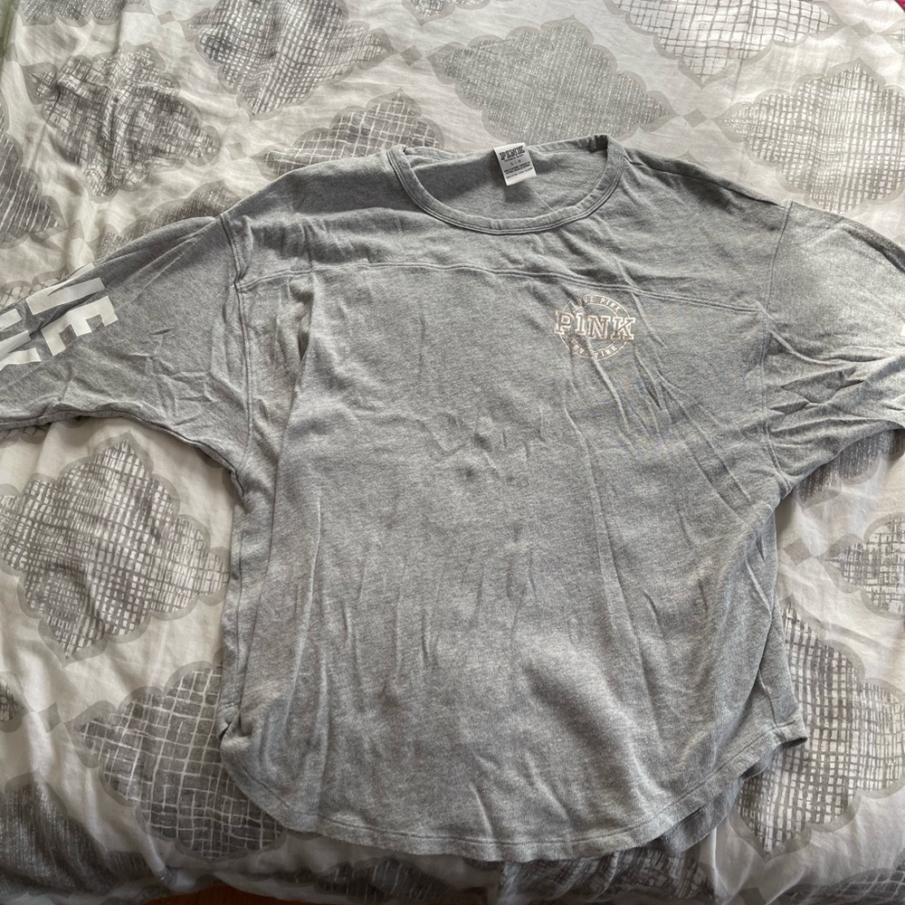 PINK 3/4 sleeve shirt LARGE